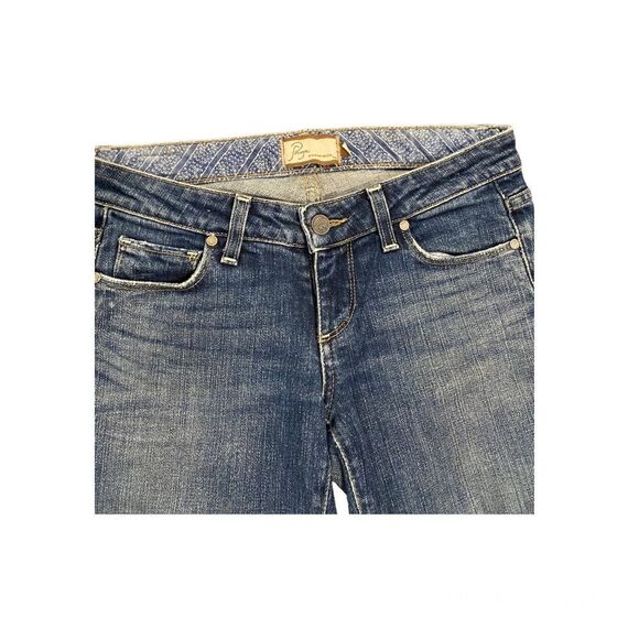 Paige Medium Wash Jean - Picture 2 of 5